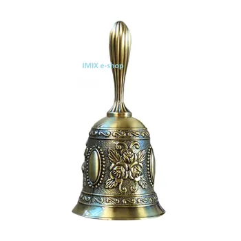 Zvonek na kolo Orientální ruční zvonek bronzový