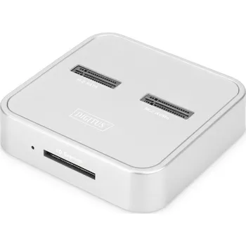 Datové redukce DIGITUS DoKovací stanice M.2 NVMe + M.2 SATA SSD se čtečkou karet SD Express, USB-C DA-71546