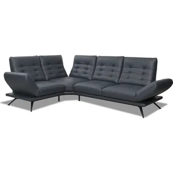 Sedací souprava Rohová sedací souprava Scilla levá se dvěma otočnými sedáky, nastavitelnými opěrkami hlavy a područkami - Vero s2 147 277x98 cm