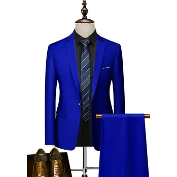 Pánský oblek Plesový pánský oblek MC116 Velikost: XL, Barva (Varianta): 2v1 set bao lan