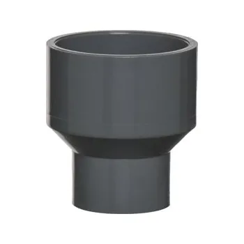 PWS - Professional Water System PVC tvarovka - redukce, 2x lepený spoj, 75 x 50 mm, dlouhá