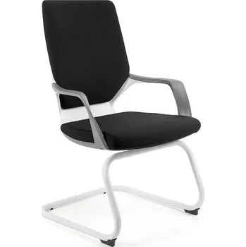 Jídelní židle Křeslo Apollo SKID - Unique Bílá / Látka BL418 63x95 cm