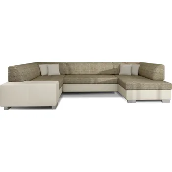 Nábytek Rohová sedací souprava Havana levá pro každodenní spaní s mechanismem rozkládání typu delfín a úložným prostorem - ELTAP soft 33, berlin new 03 320x73 cm