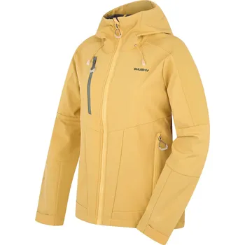 Dámská bunda Husky Dámská softshell bunda Sevan L XL, lt. yellow
