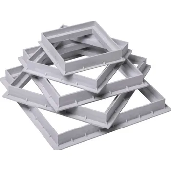 Dakota Rám pro rošt nebo poklop Barva Zelená Rozměr 400 x 400 mm