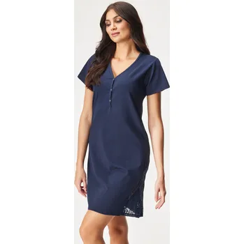 Dámská noční košile Kojicí noční košilka Inez krátká