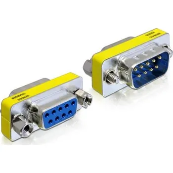 Datový kabel Delock Adaptér Seriový Sub-D 9 pin samec > Sub-D 9 pin samice – šetřič portu 65249