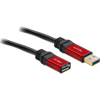 Prodlužovací kabel Delock prodlužovací kabel USB 3.0-A samec / samice 1 m Premium 82752