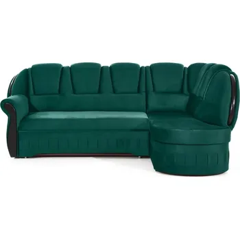 Sedací souprava Rohová sedací souprava pravá pro každodenní spaní s mechanismem rozkládání typu delfín a úložným prostorem na lůžkoviny Lord - ELTAP nube 35 243x105 cm