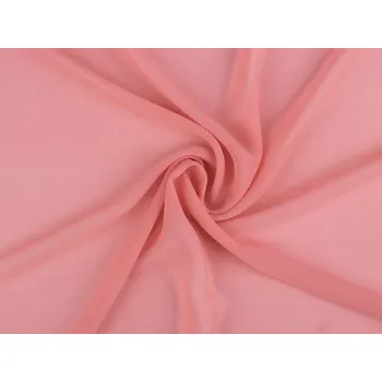 Šifón METRÁŽ šíře 150 cm - 22 (105) pudrová