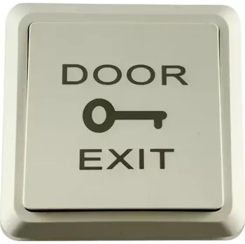 Odchodové tlačítko dotykové 69x69 NO/COM povrchové plastové