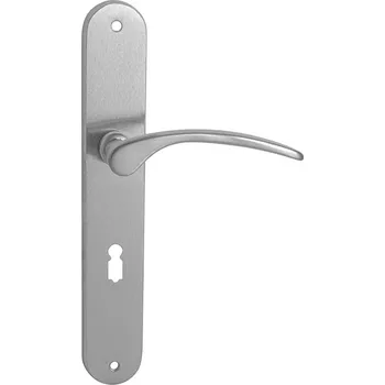 MPK - LAURA BB otvor pro klíč, klika/klika, 90 mm OCS - Chrom broušený