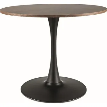 Jídelní stůl Stůl Amadeo 90 - Signal Orzech / Czarny 90x76 cm