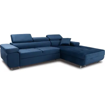 Sedací souprava Rozkládací rohová pohovka Annabelle II pravá s úložným prostorem - Meble Bogart monolith 77 280x77 cm