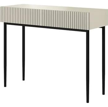 Toaletní stolek Konzolový stolek Nicole - Meble Bogart Kašmírová / Černá 100x82 cm