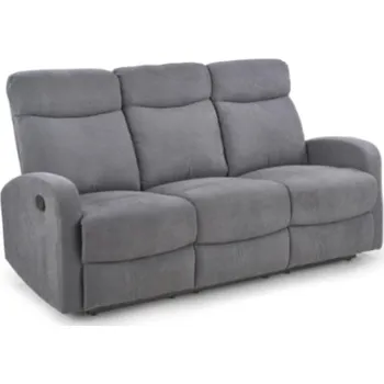 Pohovka Pohodlná 3-místná pohovka do obývacího pokoje Oslo 3s - Halmar Tmavě Popelavá 180x100 cm