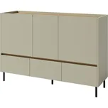 Velká komoda Luca - Meblar Eukalyptus-Dub baltic dune 150x105 cm