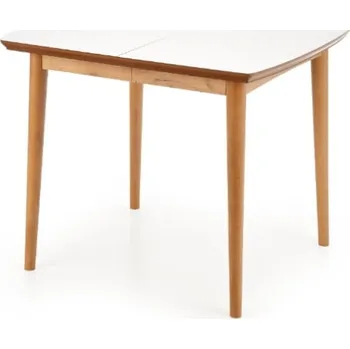 Jídelní stůl Rozkládací stůl Bradley - Halmar Bílá / dub lefkas 140x75 cm