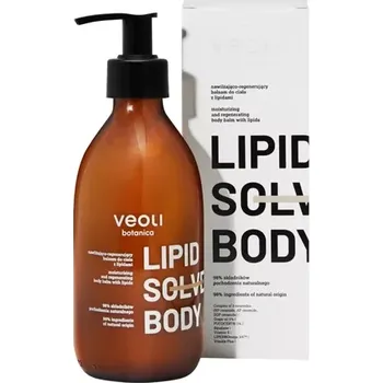 Tělový krém Veoli Botanica Lipid Solve Body hydratačně-regenerační tělový balzám s lipidy, 290 ml