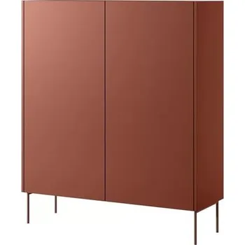 Komoda Kredenc Desin - Meble Bogart Ceramic-red-dab-nagano 120x140 cm