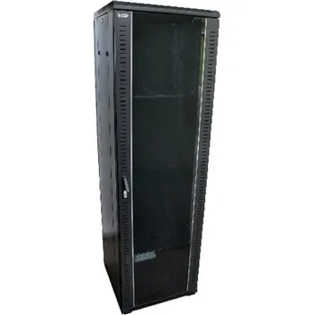 Počítač Opticord OCRACK 19" OCC-42U-66SBK rozvaděč stojanový 42U/600x600 skleněné dveře 9429BK