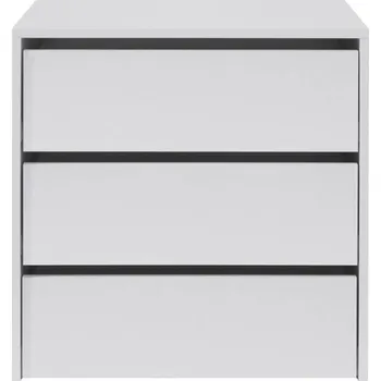 Zásuvkový kontejner Kontejner do šatní skříně Duca DC3 - Meblar Bílá Lux 50x60 cm