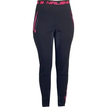 cyklistický dres Kalhoty dlouhé unisex HAVEN NALISHA SLIMFIT černo/růžové XS