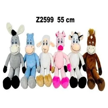 plyšák Zwierzęta farma 55 cm MIX