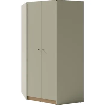 Ložnice Rohová šatní skříň Alessio - Meblar Eukalyptus-Dub baltic dune 95x195 cm