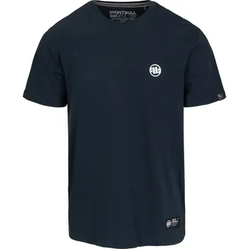 Pánské tričko PitBull West Coast - pánské triko SMALL LOGO 170 modré M