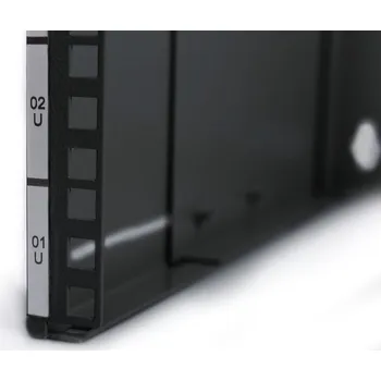 Digitus Držák pro montáž na stěnu 4U, nastavitelná hloubka 195x505x250 mm, stohovatelný, černý (RAL 9005) DN-19 PB-4U-SW