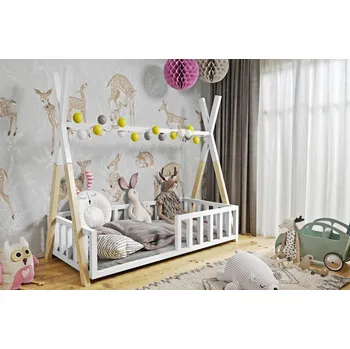 Dětská postel Elvisia Dětská postel WILLIE | 80 x 160 cm Barva: Bílá