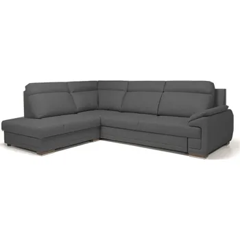 Sedací souprava Rohová sedací souprava Loft levá s mechanismem rozkládání typu delfín a úložným prostorem na lůžkoviny - Gawin Meble seal 2B 75 272x96 cm