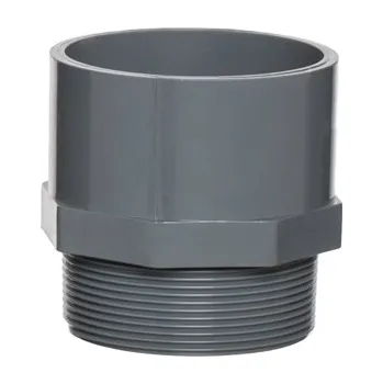 PWS - Professional Water System PVC tvarovka - přechodka, vnější závit, 75mm x 2-1/2