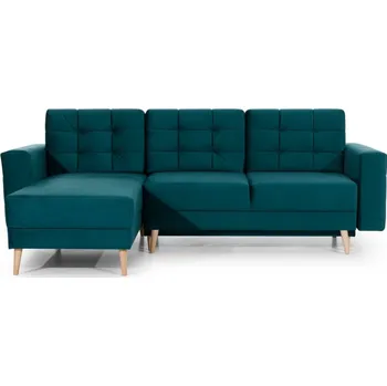 Sedací souprava Rohová sedací souprava pro každodenní spaní levá s mechanismem rozkládání typu DL a úložným prostorem na lůžkoviny Asgard - ELTAP monolith 37, monolith 37 250x87 cm