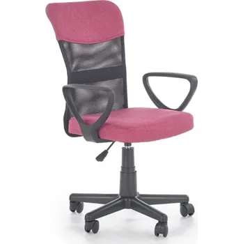 Nábytek Křeslo pro mládež Timmy - Halmar Růžová 52x81 cm