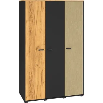 Šatní skříň Šatní skříň Colt - ML Meble Dub Craft Zlatý/Černá/Ocel Premium 120x190 cm