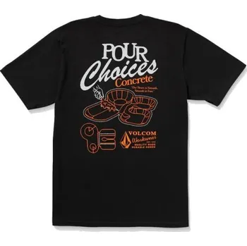 Pánské oblečení TRIKO VOLCOM Pour Choices S/S - černá - XL + při osobním odběru 683 Kč