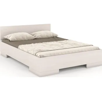 Postel Dřevěná postel buková 90 do ložnice Spectrum maxi - Skandica Bílá 95.5x69 cm