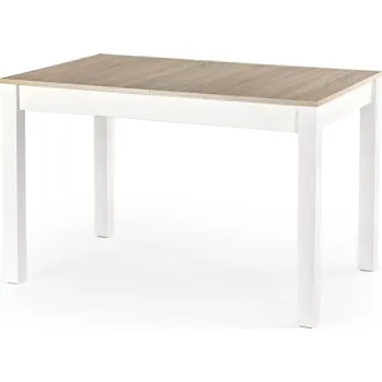 Stůl Maurycy - Halmar Dub Sonoma / Bílá 118x75 cm