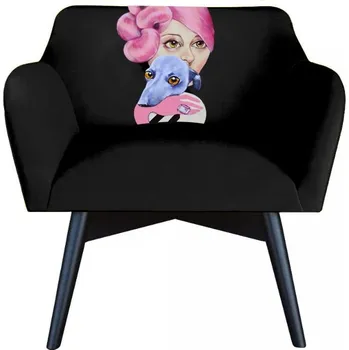 Křeslo Křeslo POP-ART Cecylia - Happy Barok Pop-art cecylia 75x70 cm