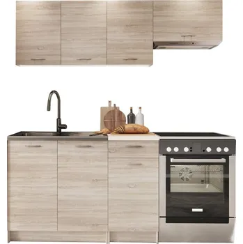 Kuchyňská linka Kuchyňská linka 180 Mela - Stolkar Dub Sonoma x cm