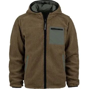 FOSTEX Bunda oboustranná SHERPA SOFTSHELL COYOTE/ZELENÁ velikost: 3XL + Doprava zdarma na další nákup