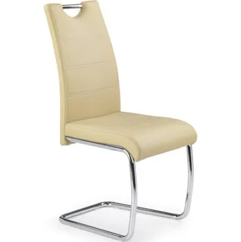 Jídelní židle Židle K-211 - Halmar Béžová (eko kůže) 42x97 cm