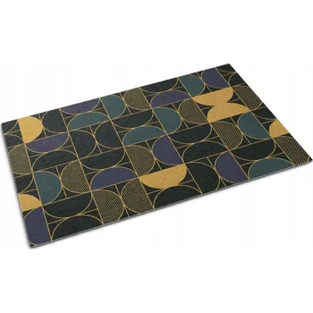 Rohožka HIT Venkovní rohožka na schodiště Abstrakce Art Deco 150x100 cm