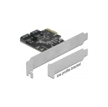 Delock Karta PCI Express SATA se 2 porty - Low Profile 90431