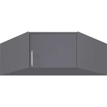 Šatní skříň Nástavba do šatní skříně Smart - Meblar antracit 95x40 cm