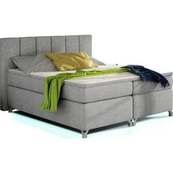 Postel Postel boxspring 140 Basilio - ELTAP sawana 21 155x130 cm