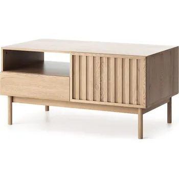 Konferenční stolek Oboustranný stolek Saori se 2 zásuvkami a 2 skříňkami - Gala Meble Cremona 106x53 cm