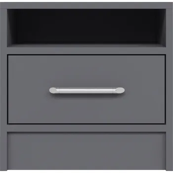 Noční stolek Noční stolek Smart - Meblar antracit 40x35 cm
